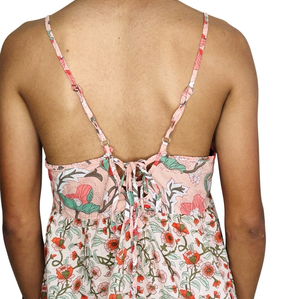 Raya Sun Floral‎ Sun Dress Women Medium Floral Boho Fairy Festival Beach Cottage - Picture 6 of 15
